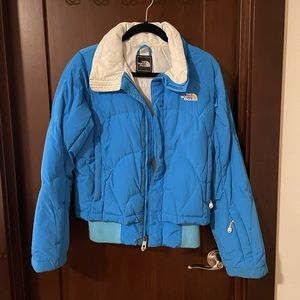 Blue Northface jacket